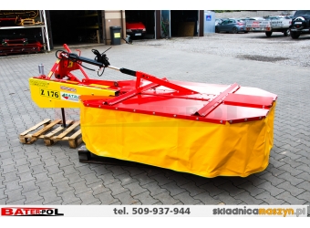 Kosiarka rotacyjna GATRA 1,65M Z 176 OSŁONĄ BLASZANA, Z ROZKŁADANIEM HYDRAULICZNYM ( BEZ HYDRAULIKI 6490,-)